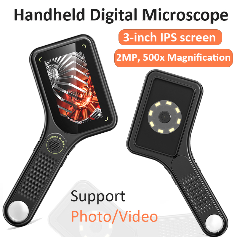 Electronics Repair Videos - Mikroskop Digital 500X Kaca Pembesar Mikroskop
