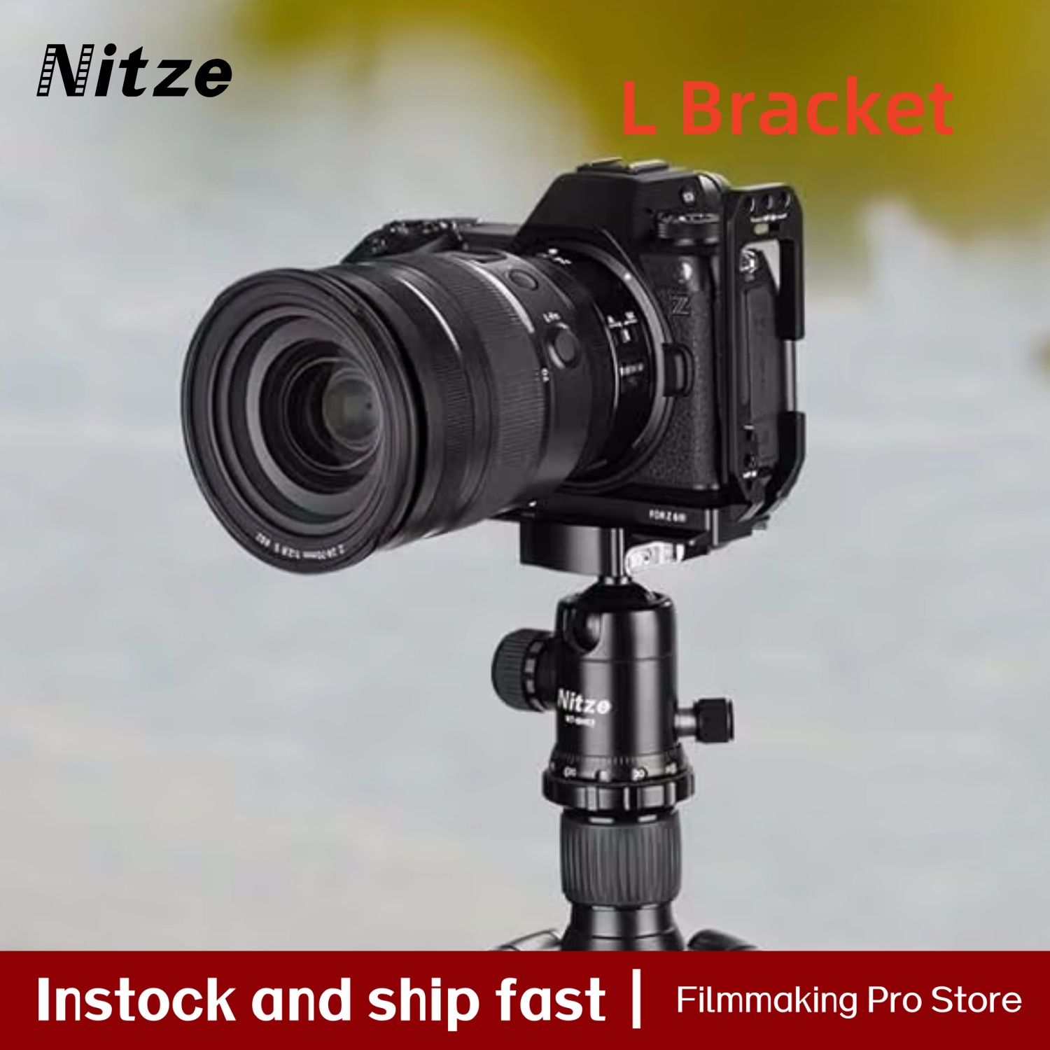 Nikon Camera Z6 Iii - Bracket L Nitze untuk Kamera Nikon