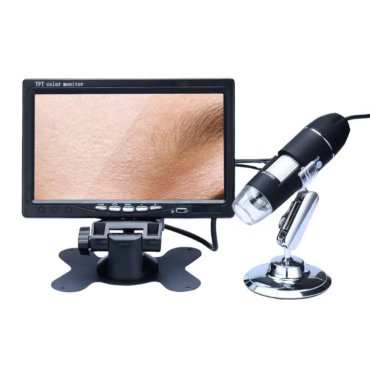 Electronics Repair Videos - Mikroskop video digital LCD hitam ABS