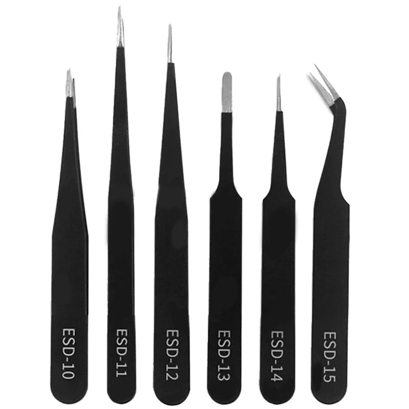 Electronics Repair Tool Kit - Set Pinset Anti-Statik ESD Presisi dari