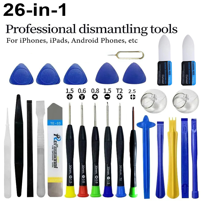 Electronics Repair Training - Set Alat Perbaikan Ponsel 26 in