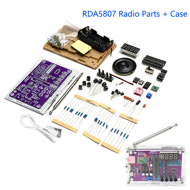 Electronics Repair School - Kit Elektronik DIY RDA5807S Rakitan Penyolderan