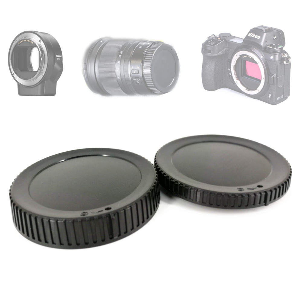 Nikon Camera Z6 Iii - Penutup Lensa Belakang + Tutup Bodi