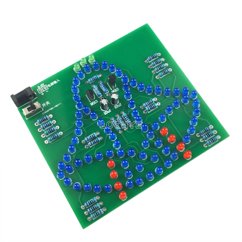 DC 3-5V DIY LED Ayunan Lonceng - Electronics Repair School ulasan dan harga