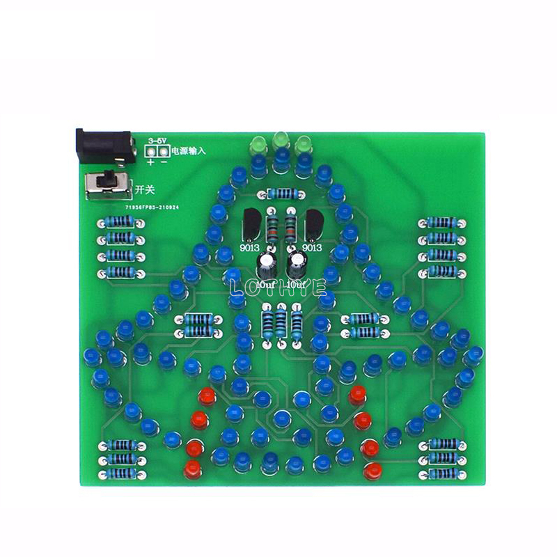 DC 3-5V DIY LED Ayunan Lonceng - Electronics Repair School ulasan dan harga