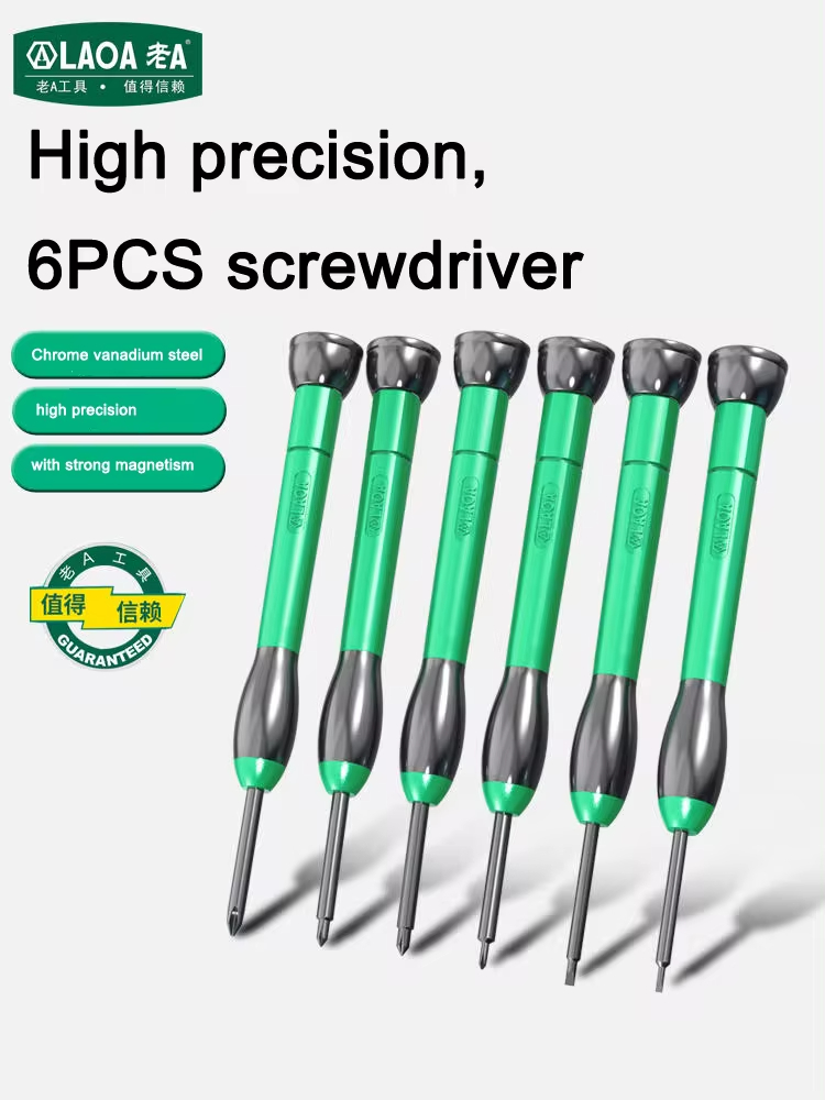 LAOA 6 in 1 Set Obeng Presisi  - Electronics Repair Tool Kit ulasan dan harga