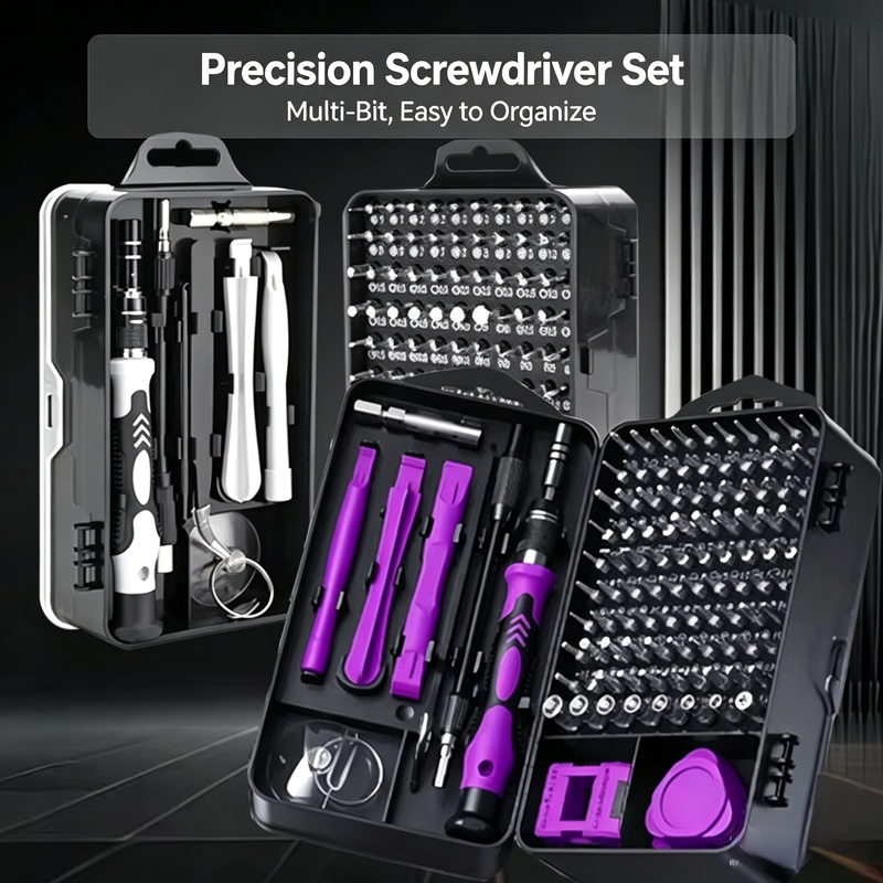 Kit Obeng Presisi 115-in-1, Se - Electronics Repair Tool Kit ulasan dan harga