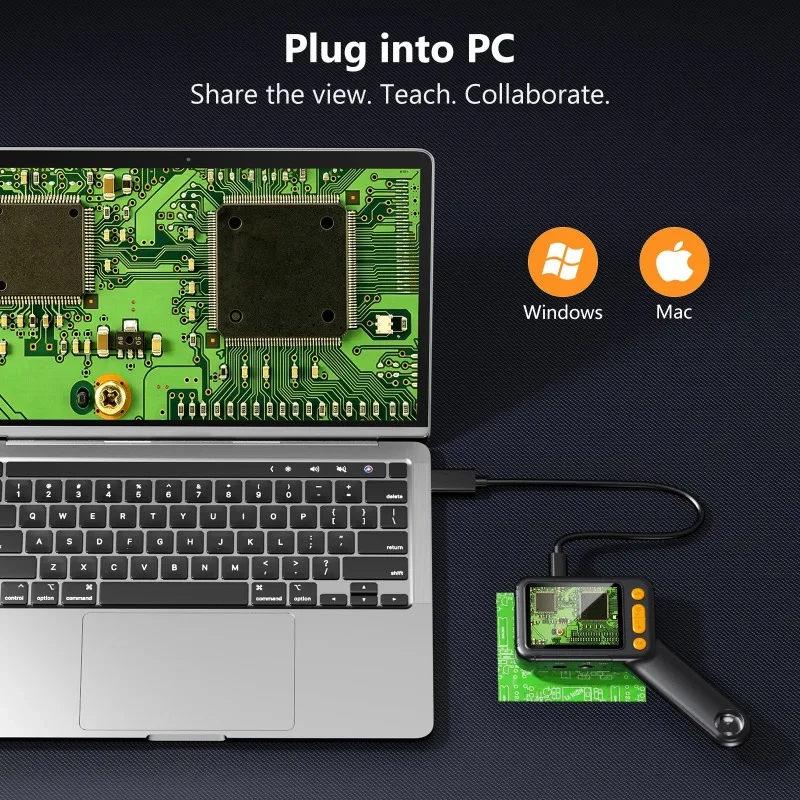 Mikroskop Digital USB Genggam  - Electronics Repair Videos ulasan dan harga