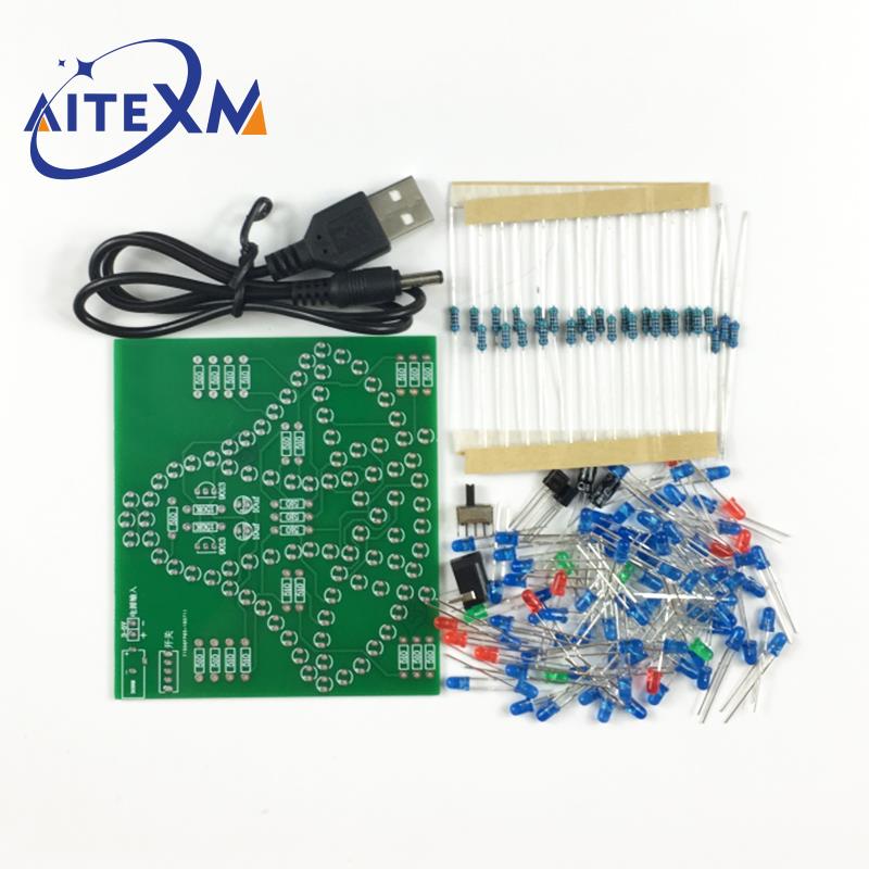 DC 3-5V DIY LED Ayunan Lonceng - Electronics Repair School ulasan dan harga