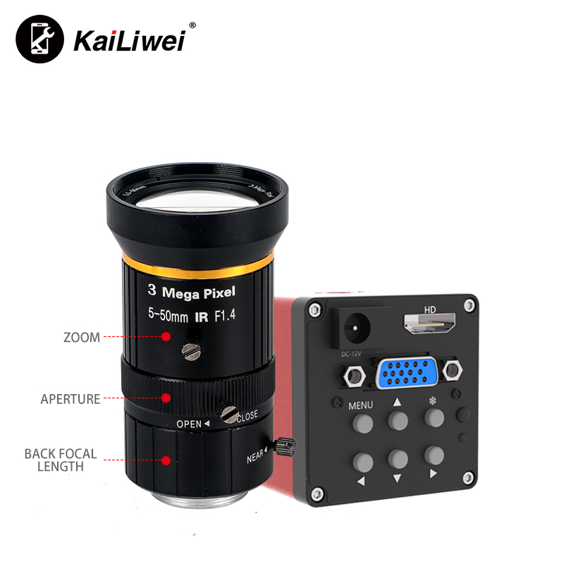 Kailiwei 2MP 1080P Mikroskop V - Electronics Repair Videos ulasan dan harga