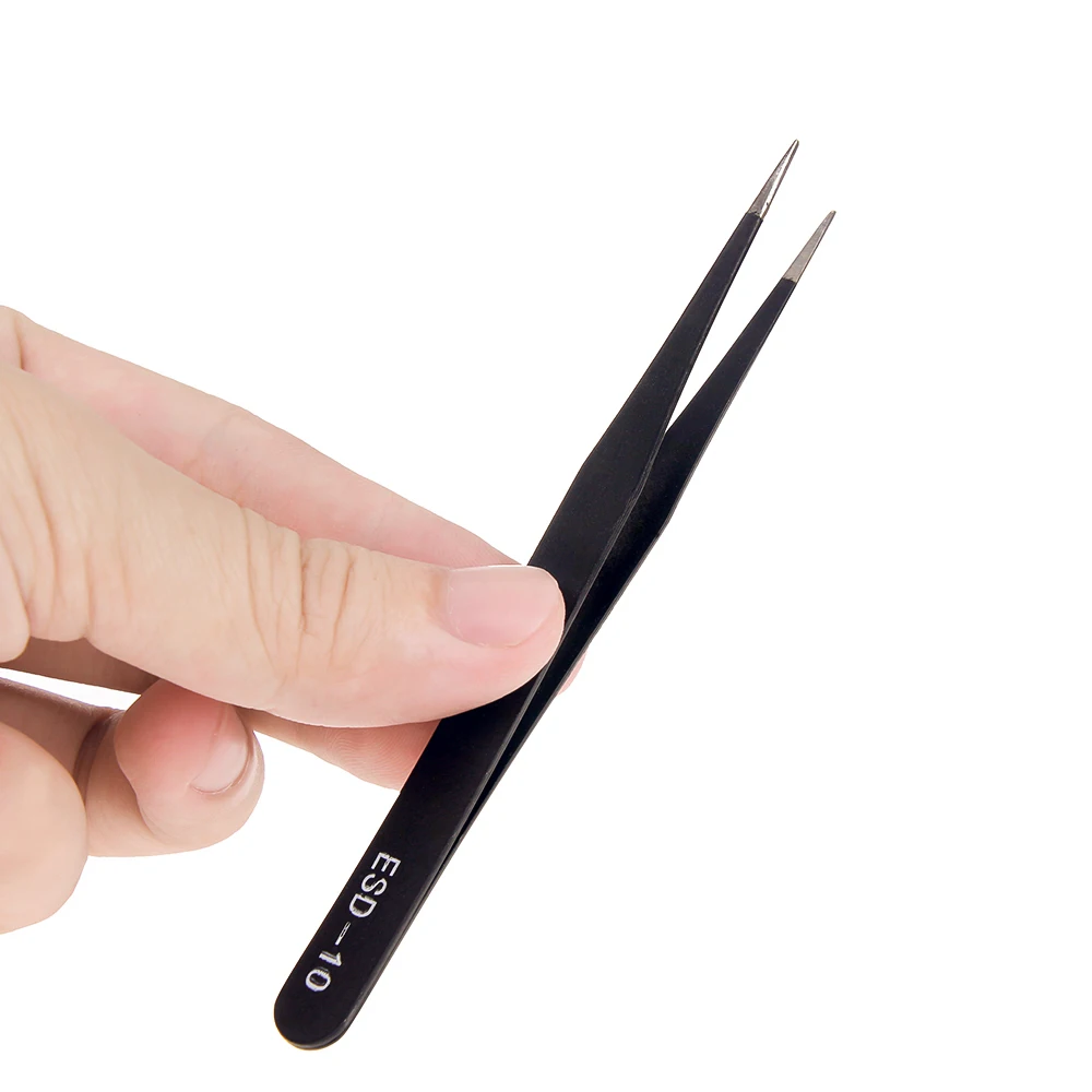 2/6 Buah Set Pinset Presisi ES - Electronics Repair Tool Kit ulasan dan harga