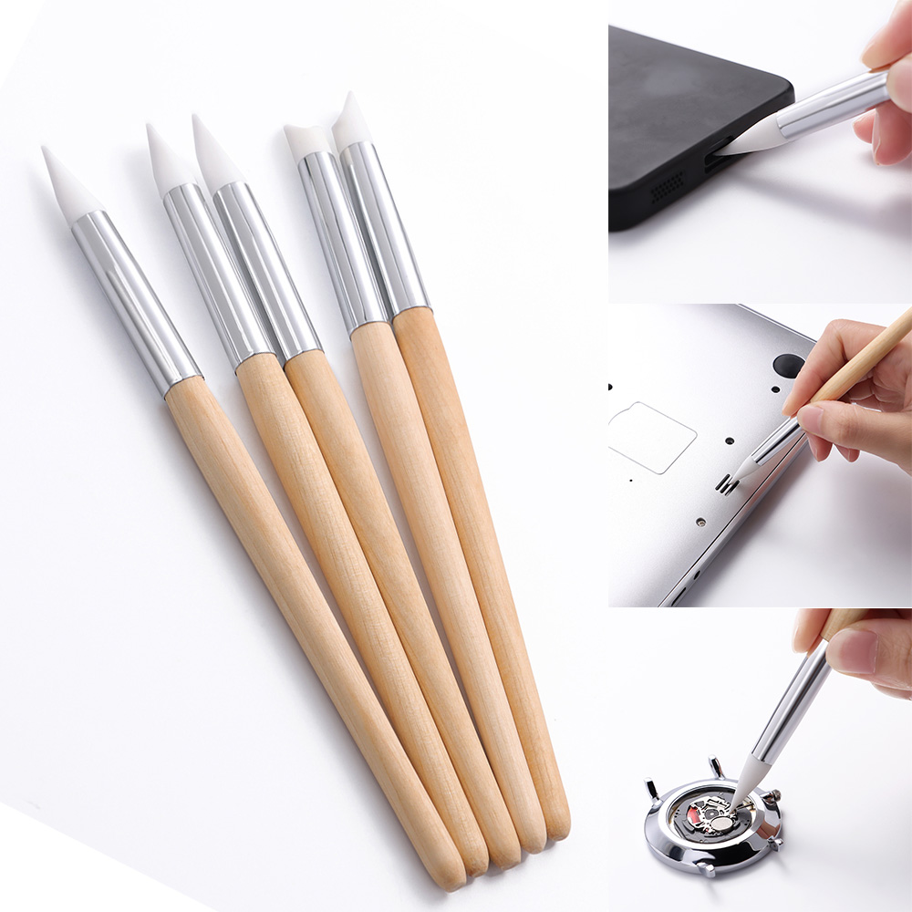5 Buah Sikat Pembersih Gerakan - Electronics Repair Tool Kit ulasan dan harga