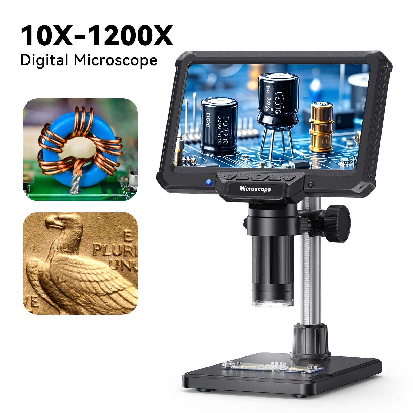 Hayve Mikroskop Digital 7 Inci - Electronics Repair Videos ulasan dan harga